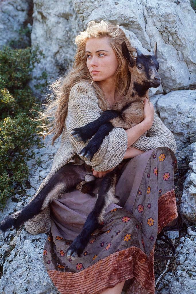 Emmanuelle Béart dans “Manon des sources”