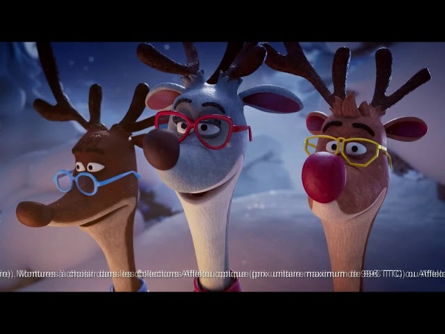 Pub Afflelou Tchin Tchin spéciale Noël novembre 2020
