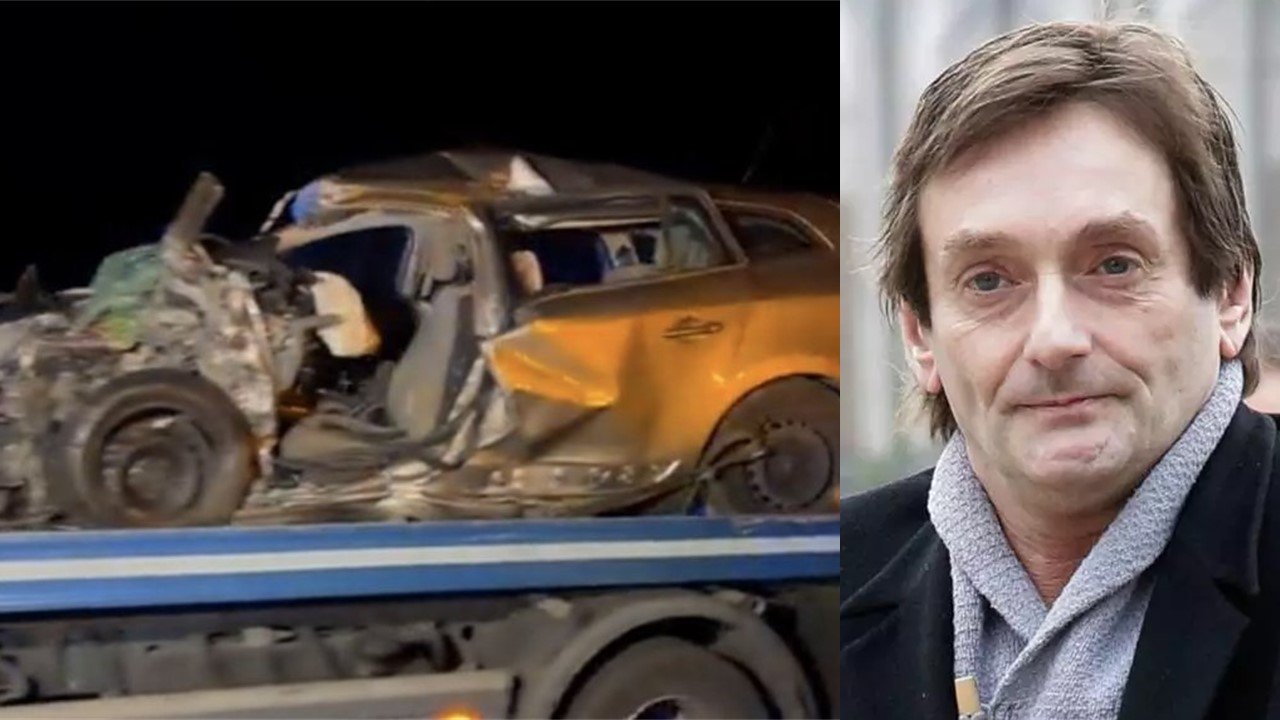 Pierre Palmade est hors de danger. L’état des véhicules témoigne de la violence du choc.