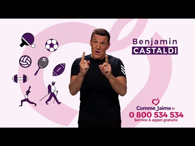 Pub Appli Comme J’aime – Benjamin Castaldi novembre 2020