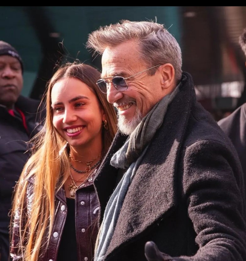 Florent Pagny avec sa fille Ael