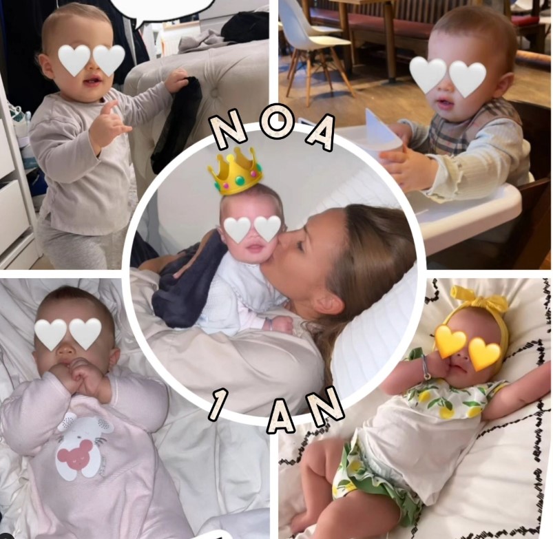 Noa, la fille de Vitaa, vient de fêter ses 1 an