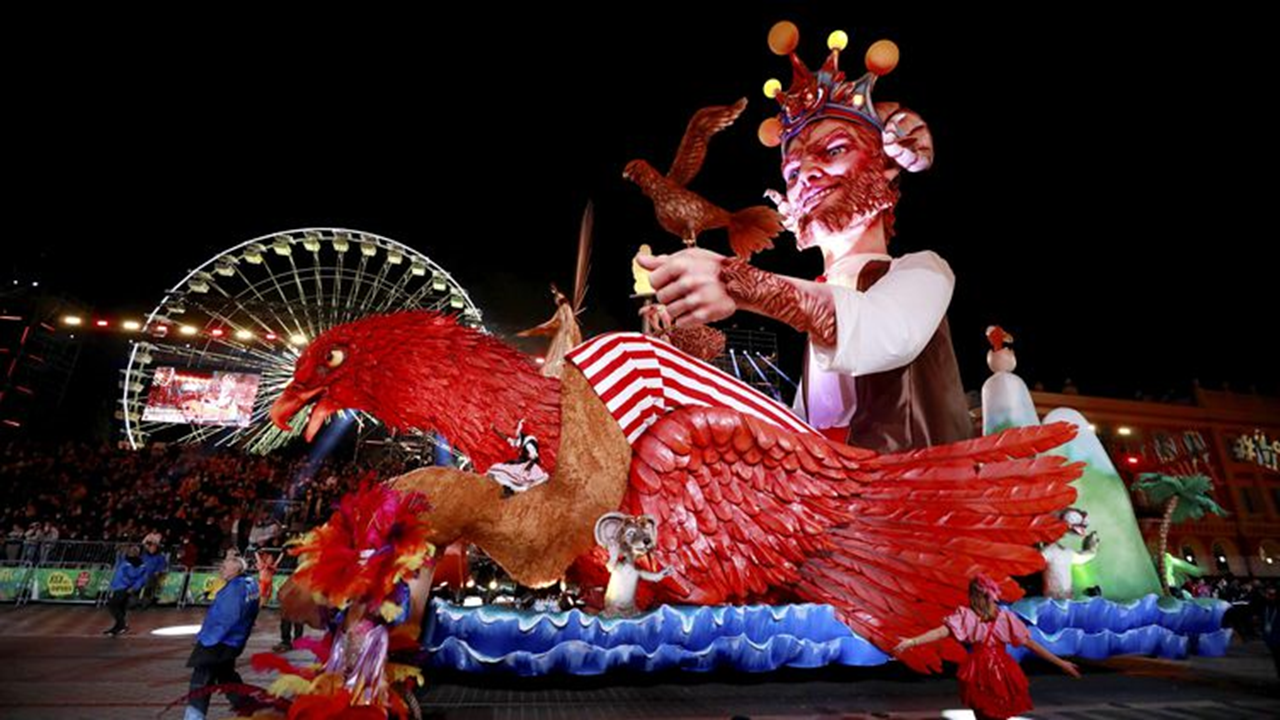 C’est parti pour la 137ème édition du carnaval de Nice. Les images de la soirée d’ouverture