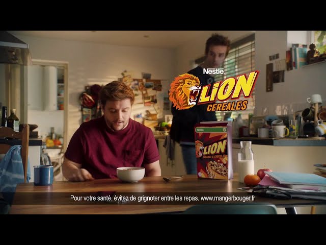 Pub Céréales Lion Wild Nestlé novembre 2020