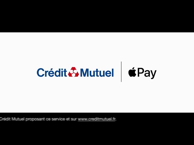 Pub Crédit Mutuel Apple Pay novembre 2020