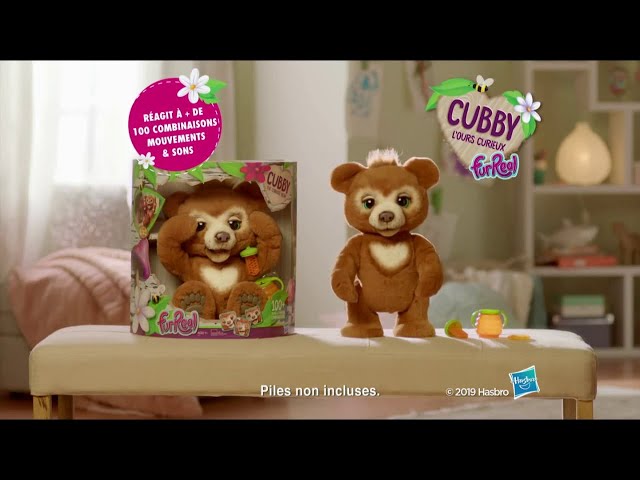 Pub Cubby l’ours curieux FurReal Hasbro novembre 2020