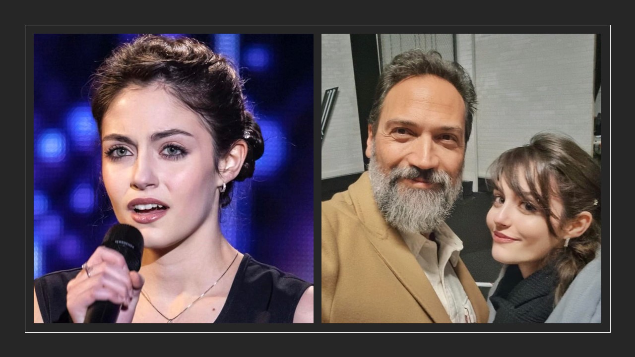 Giulia Falcone chante avec Davide Esposito la version italienne de “Ecris l’histoire”