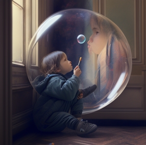 Méditation guidée du soir avec les enfants – s’endormir paisiblement – bulle protectrice – 22 min
