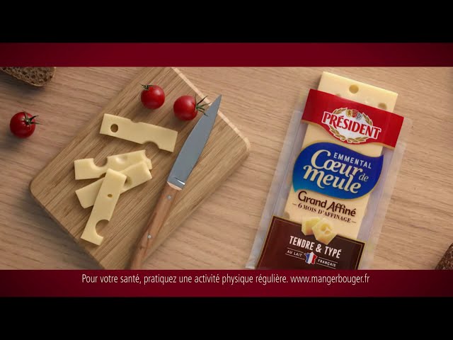Pub Emmental cœur de Meule & Grand Affiné Président novembre 2020