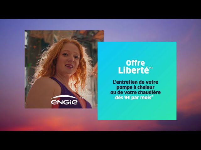 Pub Engie Home service – offre liberté “J’agis avec engie” novembre 2020