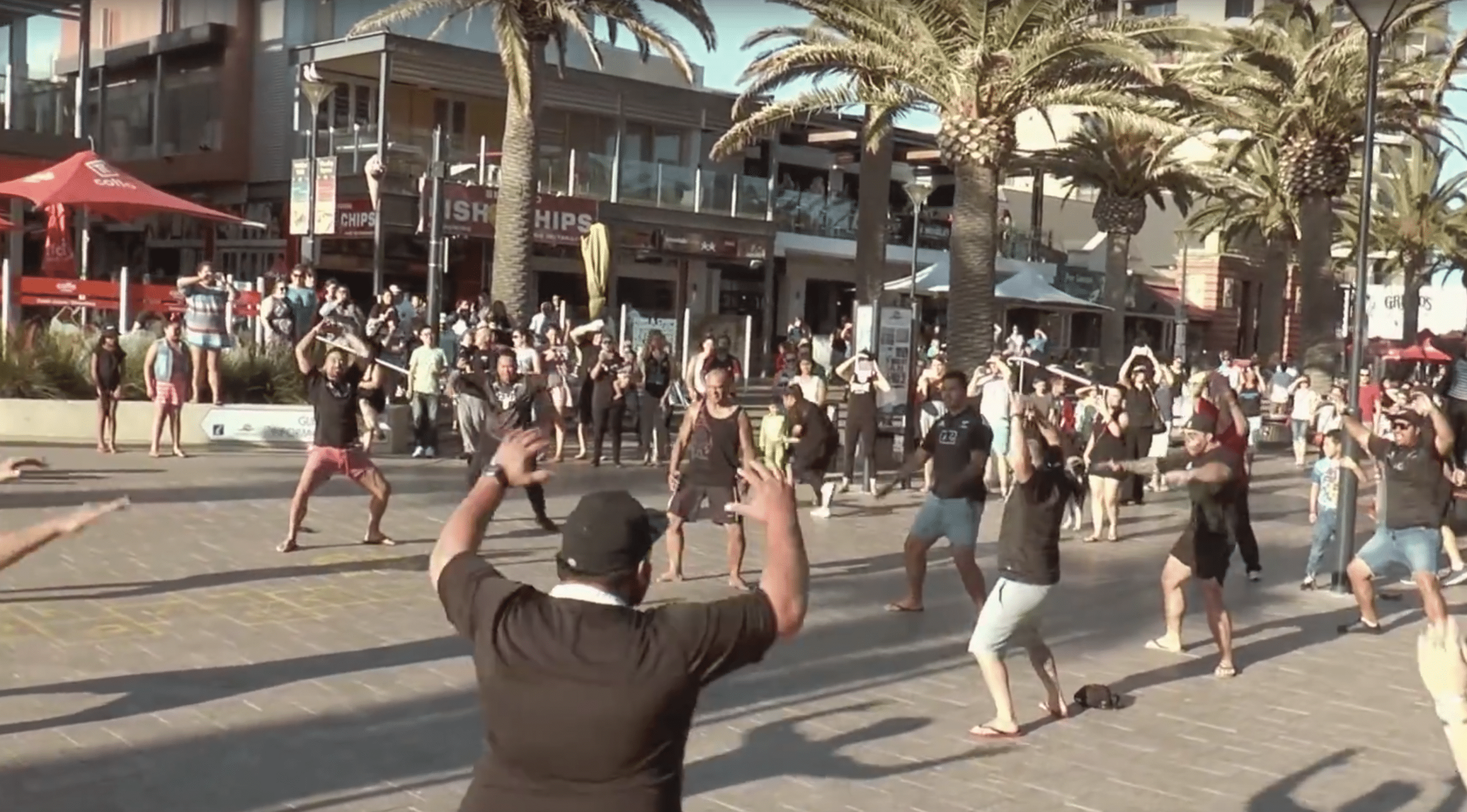 Flash Mob – un “Haka” en plein centre ville