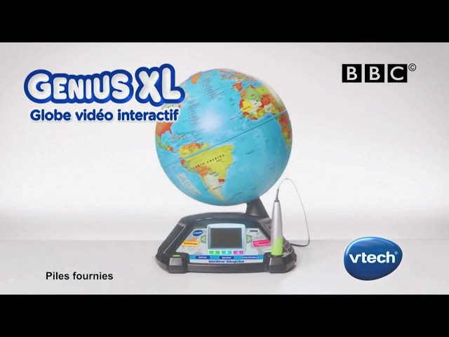 Pub Genius XL Globe vidéo interactif Vtech novembre 2020
