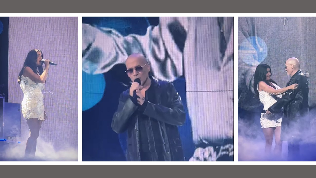 Mardi 20 juin : Florent Pagny interprétait “Je te promets” en duo et en Live avec Jenifer.