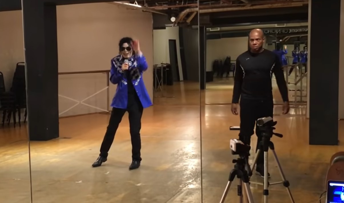 Le coach de Michael Jackson en action