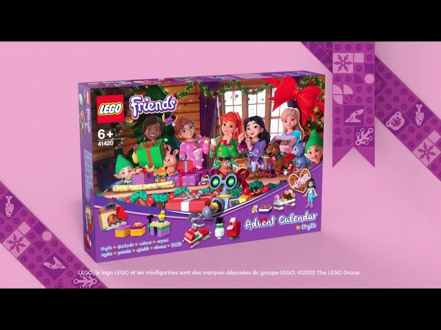 Pub Lego Friends – calendrier de l’avant novembre 2020