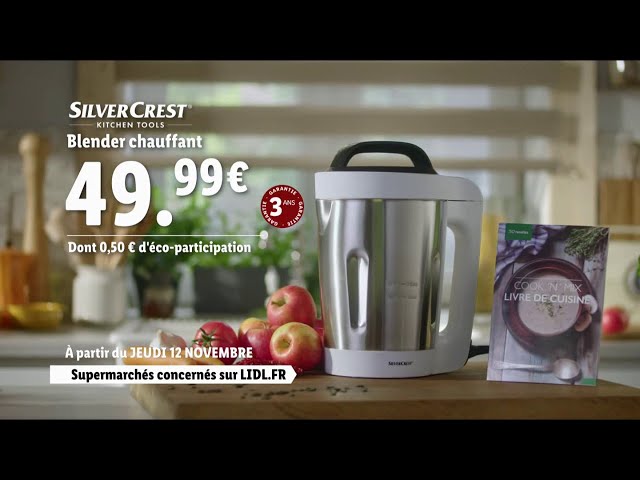 Musique de Pub Lidl Blender chauffant SilverCrest novembre 2020 – Sintética – Branco Simonetti