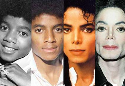 Quand Michael Jackson a blanchi sa peau ?