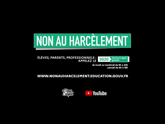 Pub Ministère de l’Education Nationale de la Jeunesse et des Sports novembre 2020
