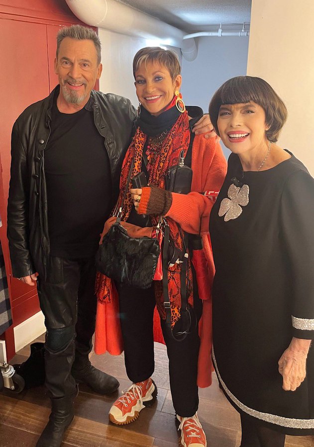 Florent Pagny était mardi dernier au Pavillon Gabriel avec Mireille Mathieu