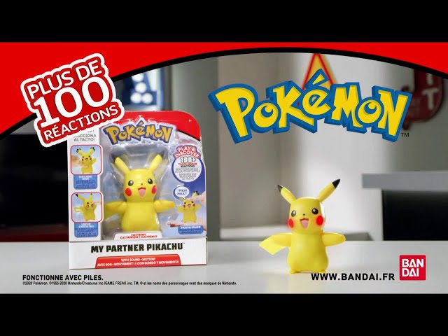 Pub My Partner Pikachu Pokémon Bandai novembre 2020