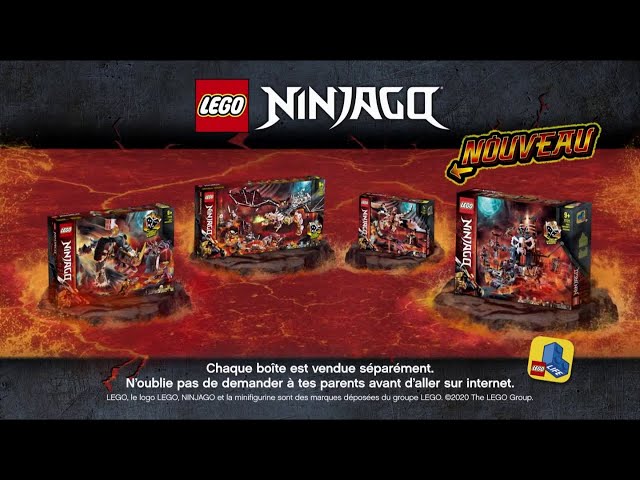 Pub Nouveau Lego Ninjago novembre 2020