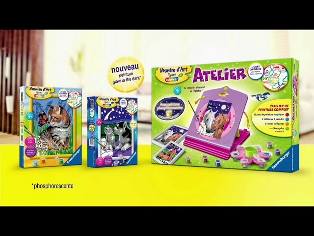Pub Numéro d’Art Atelier Lignes Colorées Ravensburger novembre 2020