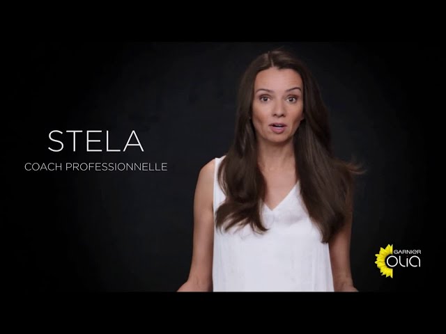 Pub Olia Garnier Stela 5.3 châtain clair doré novembre 2020