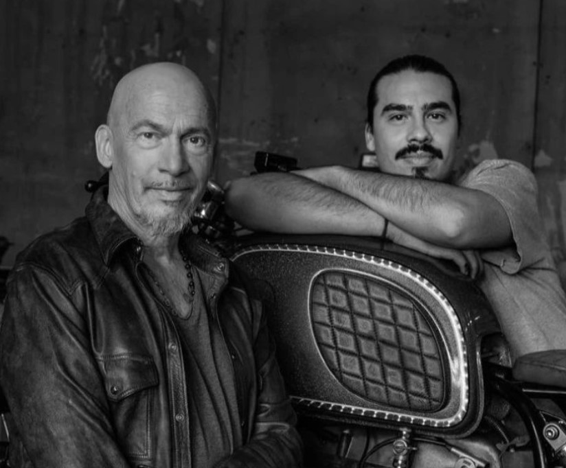 Florent Pagny et son fils Inca