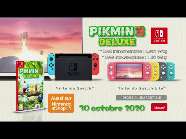 Pub Pikmin 3 Deluxe Nintendo Switch novembre 2020