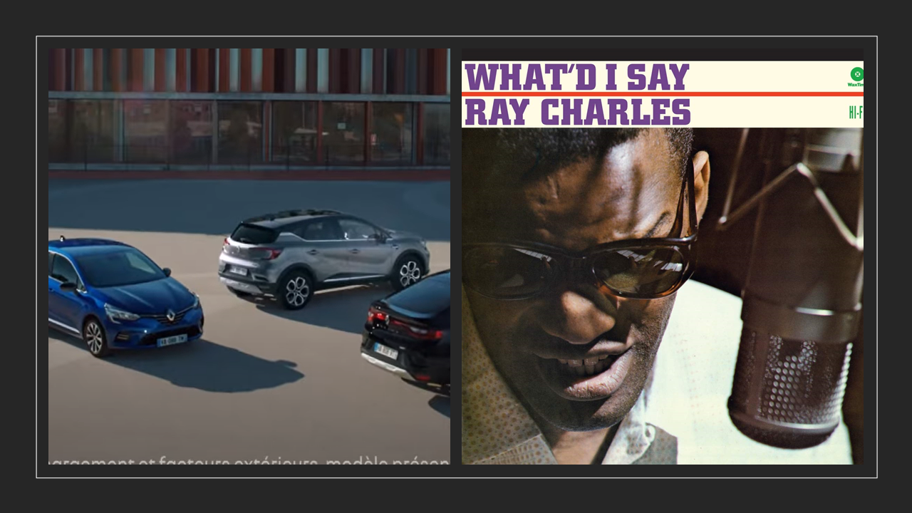 Musique Pub Renault Gamme E-Tech hybride – Ray Charles – What’I Say – Le titre en entier