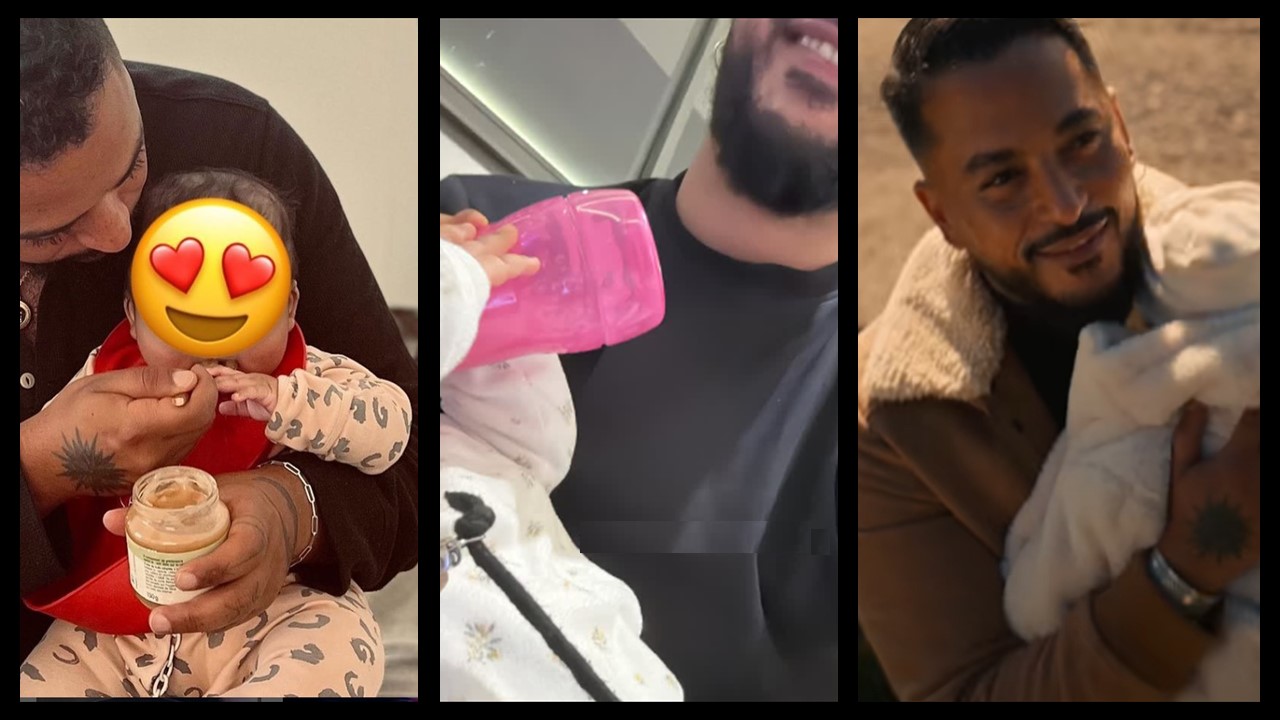Slimane : Des milliers de je t’aime pour Esmeralda qui fête ses un an le 2 janvier