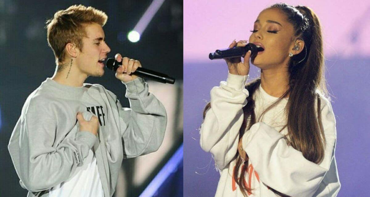 Ariana Grande et Justin Bieber accusés d’avoir triché en achetant les hits !