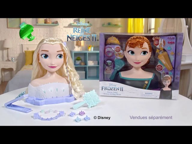 Pub Tête à coiffer La Reine des Neiges 2 Disney Giochi Preziosi novembre 2020
