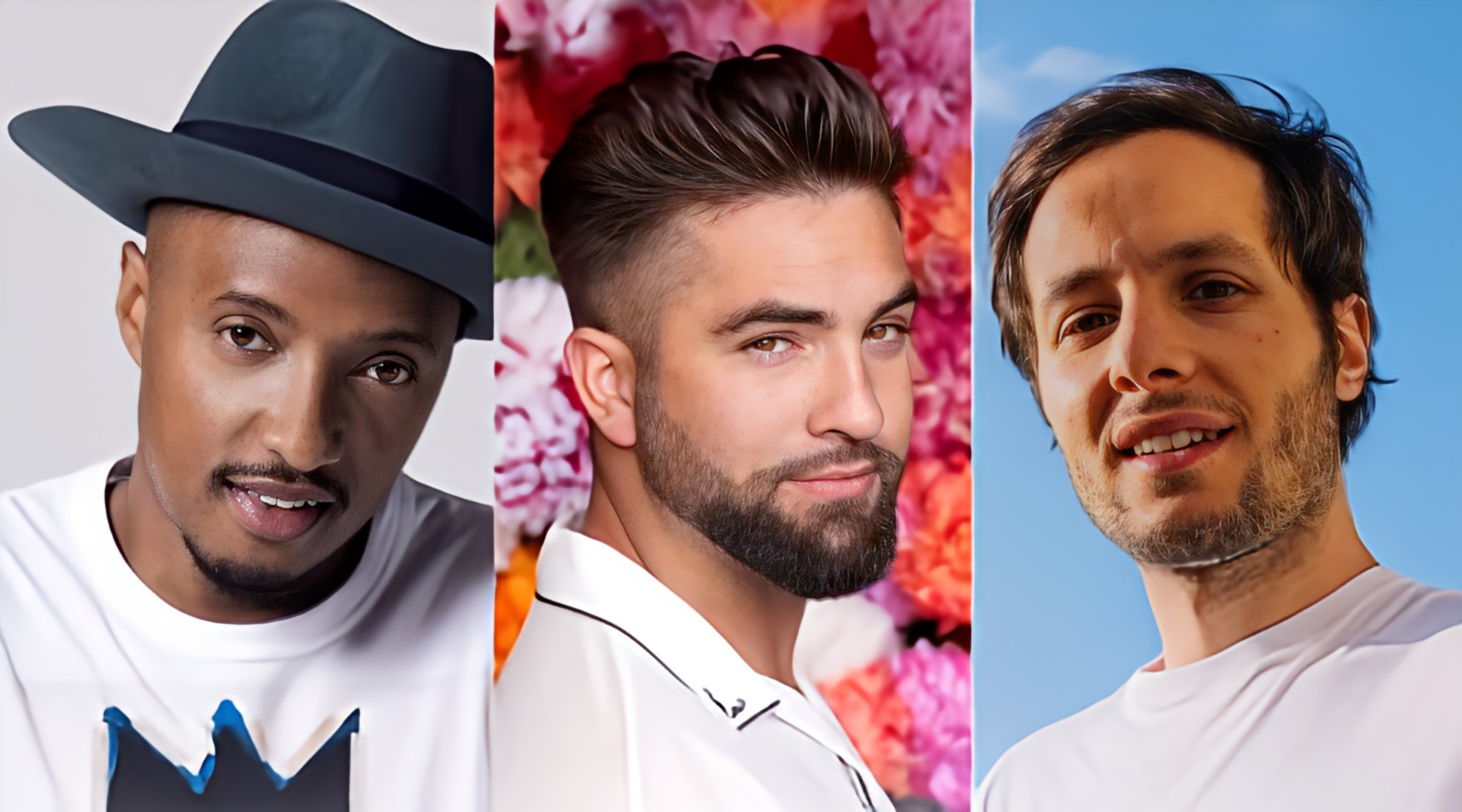 Un trio de folie : Vianney, Kenji Girac et Soprano chantent ensemble “Je suis fou”