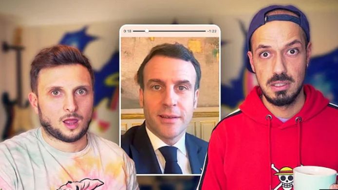 Les YouTubeurs défient Emmanuel Macron !