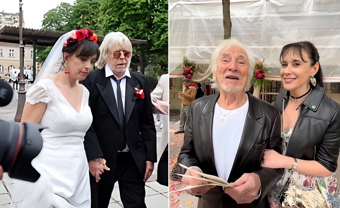 Hugues Aufray au mariage de Renaud : “Ma jeune femme a sympathisé avec Cerise et c’était capital”