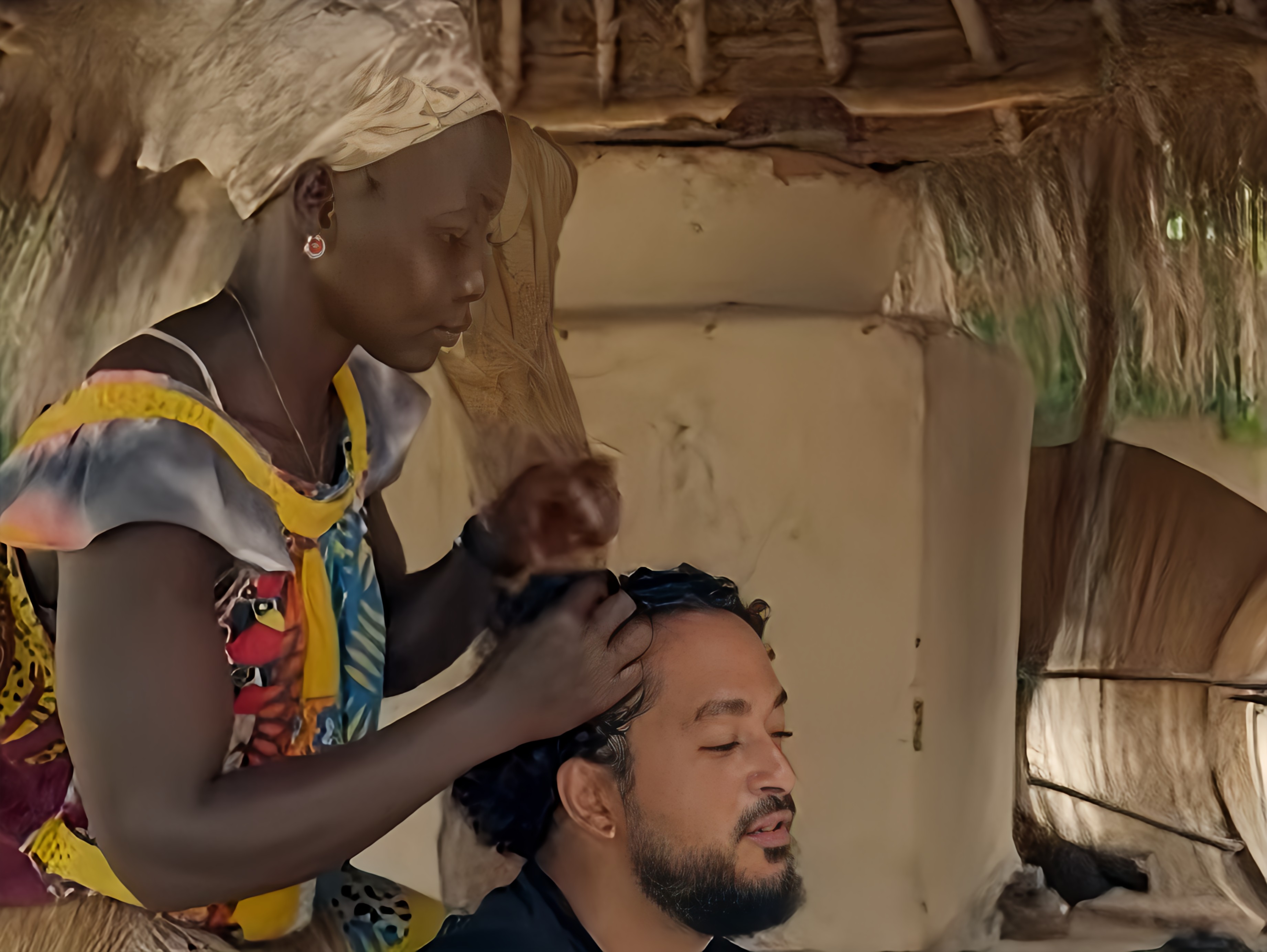 La relation profonde qui s’est tissée entre Slimane et Fatima au cours du tournage de “Rendez-vous en terre inconnue”