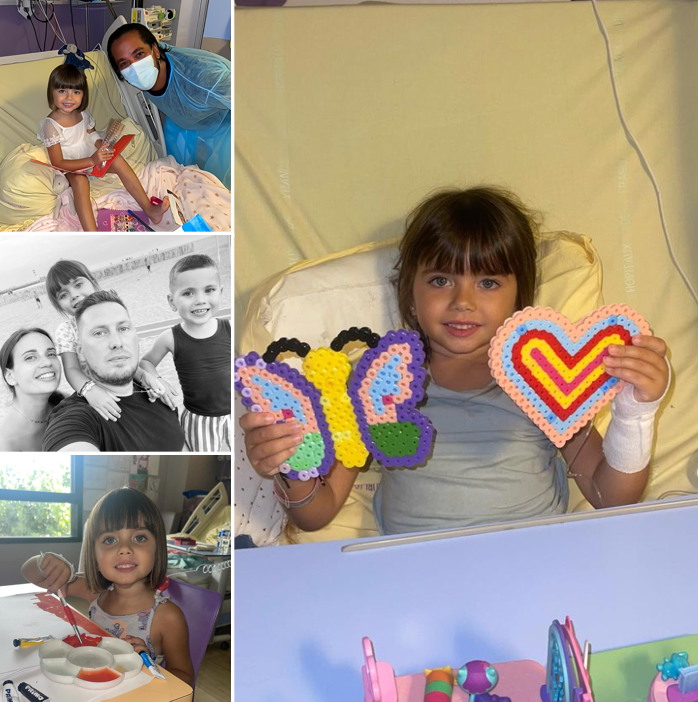 Tellement touchant ! Grâce à une chaîne de solidarité incroyable, Slimane se rend au chevet d’Iris (5 ans) atteinte de leucémie.
