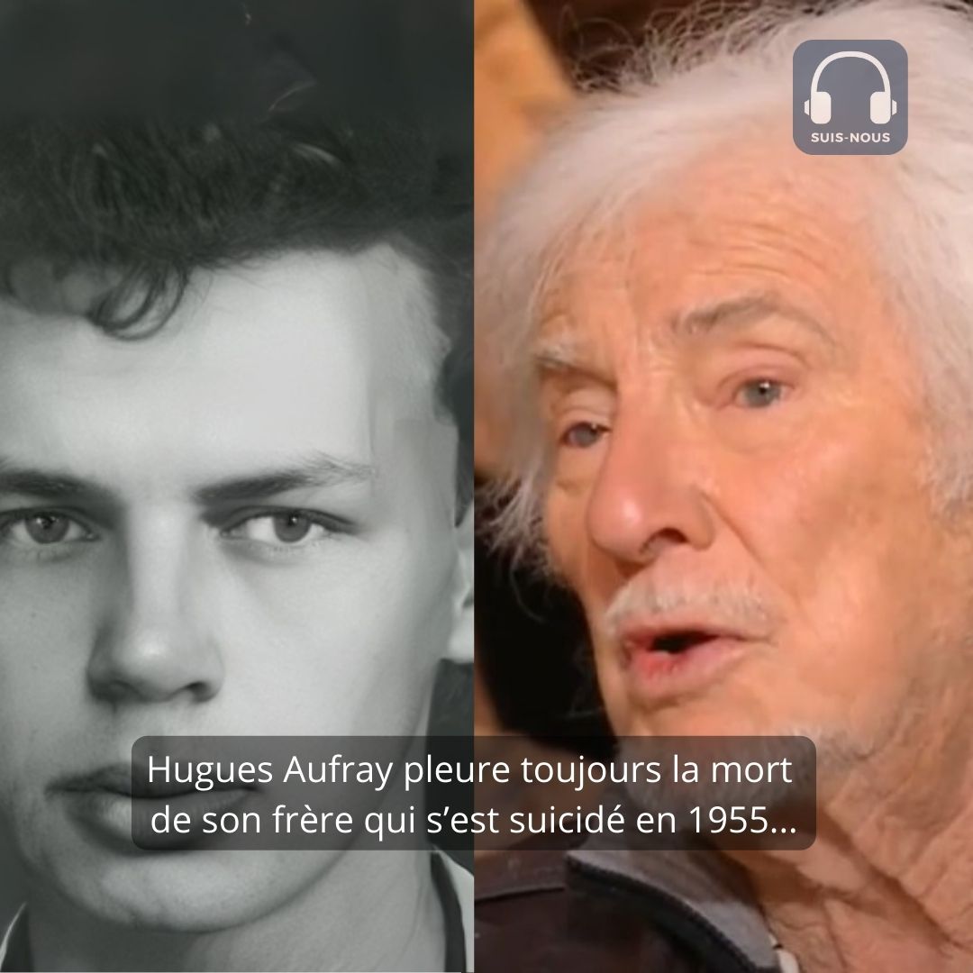 Quelle époque : Dans l’émission de Léa Salamé, Hugues Aufray pleure la mort de son frère qui s’est suicidé en 1955.