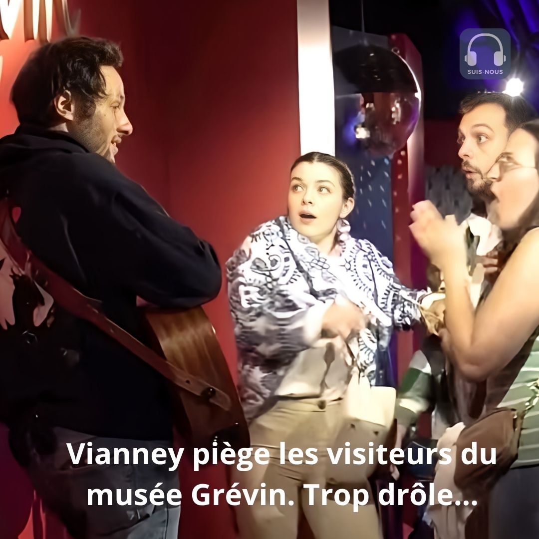 Trop drôle ! Quelques jours après l’inauguration de sa statue, Vianney piège les visiteurs du musée Grévin…