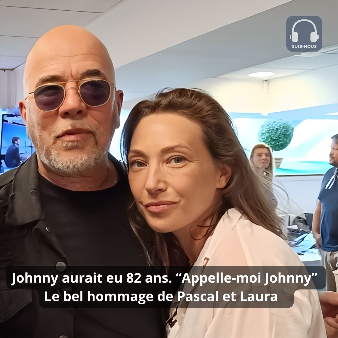 “Appelle-moi Johnny” Le bel hommage de Pascal Obispo & Laura Smet pour l’anniversaire du “Taulier”.