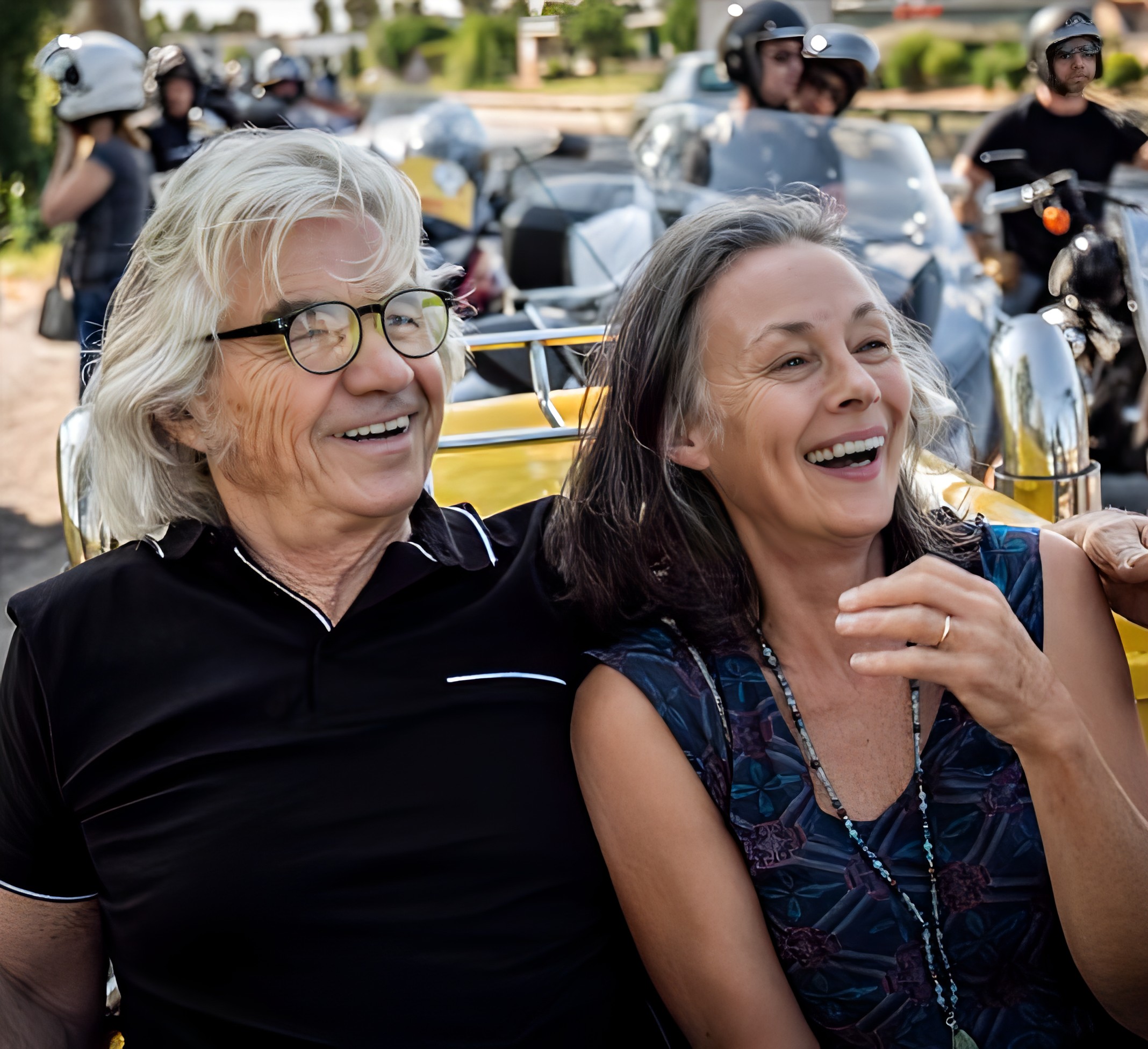Bon anniversaire à Daniel Guichard (77 ans). Il a épousé Christine trois fois.