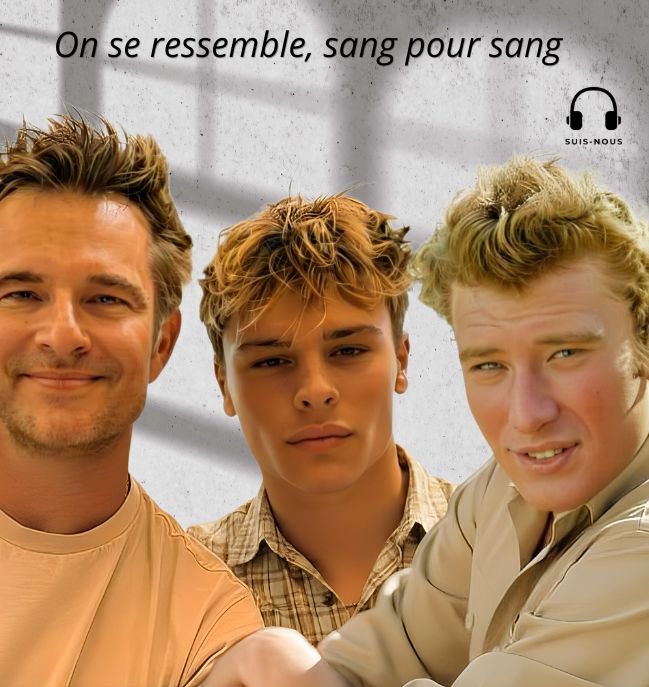 Johnny, David, Cameron “On se ressemble sang pour sang”